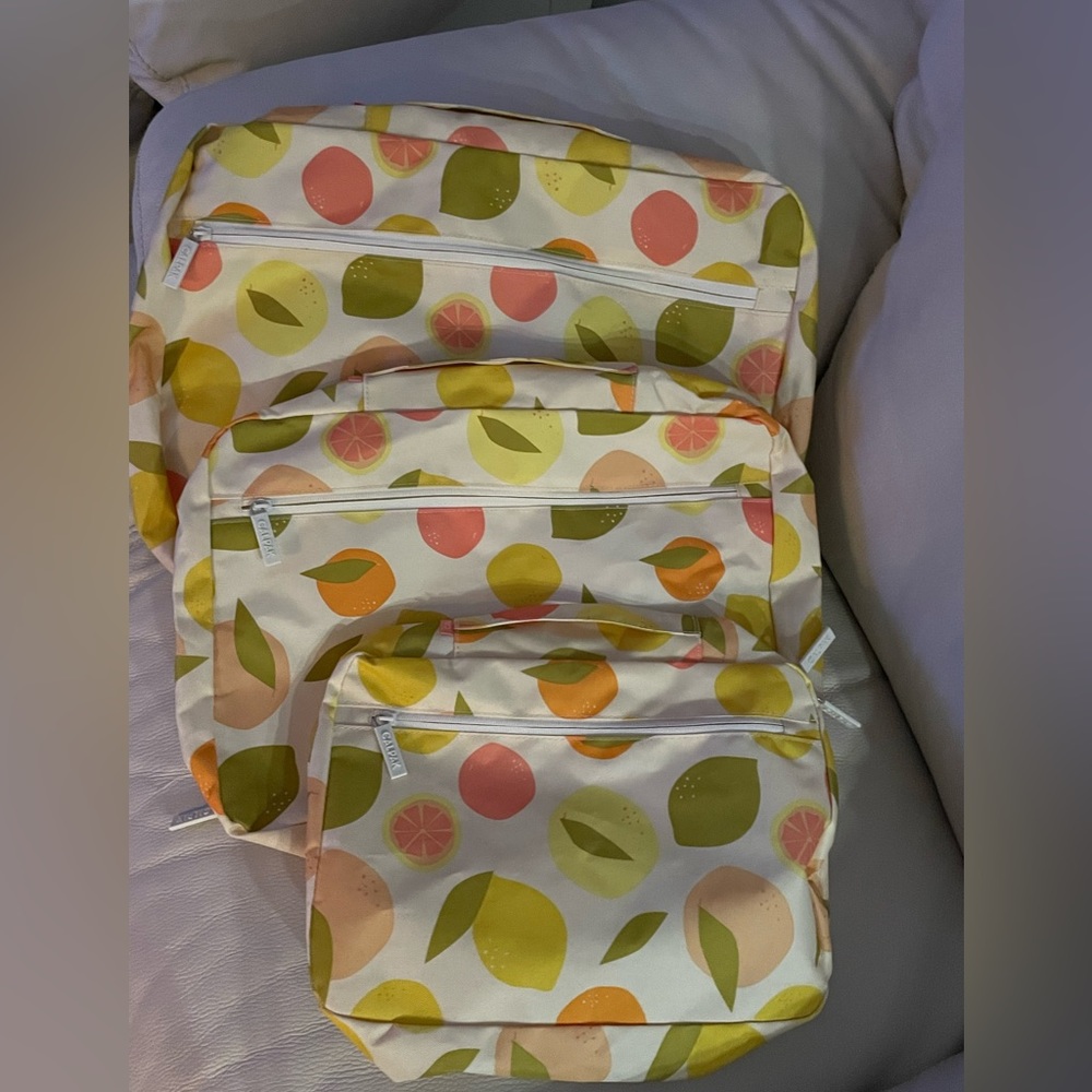 Set of 3  Canvas Computer Covers